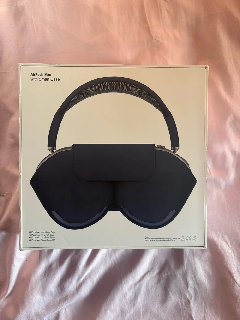 Apple Over‑Ear Wireless Headphones — Space Gray